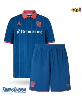 OGC Nice Echipament de Fotbal Replică 2025-26 Copii Treilea (+ Șorturi)